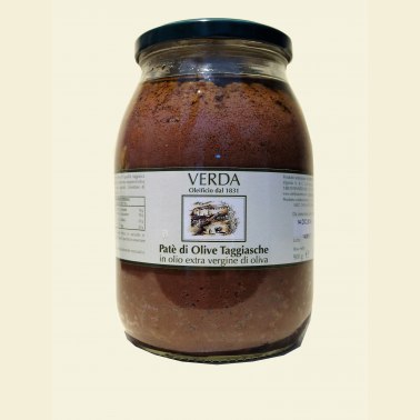 Patè di olive taggiasche in olio EVO